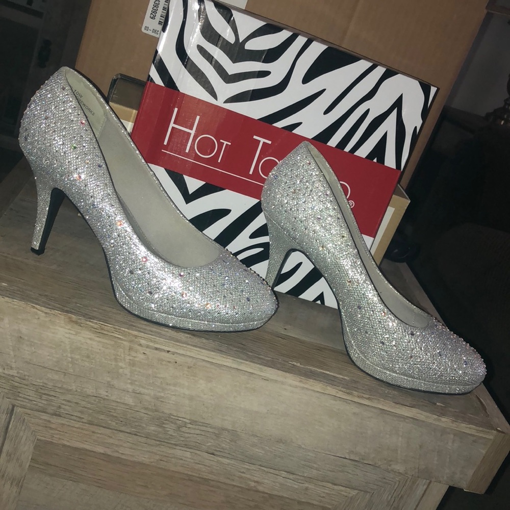 High heel shoes